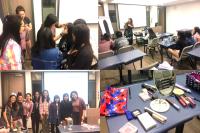 The Make-up Essentials Workshop organised for College students